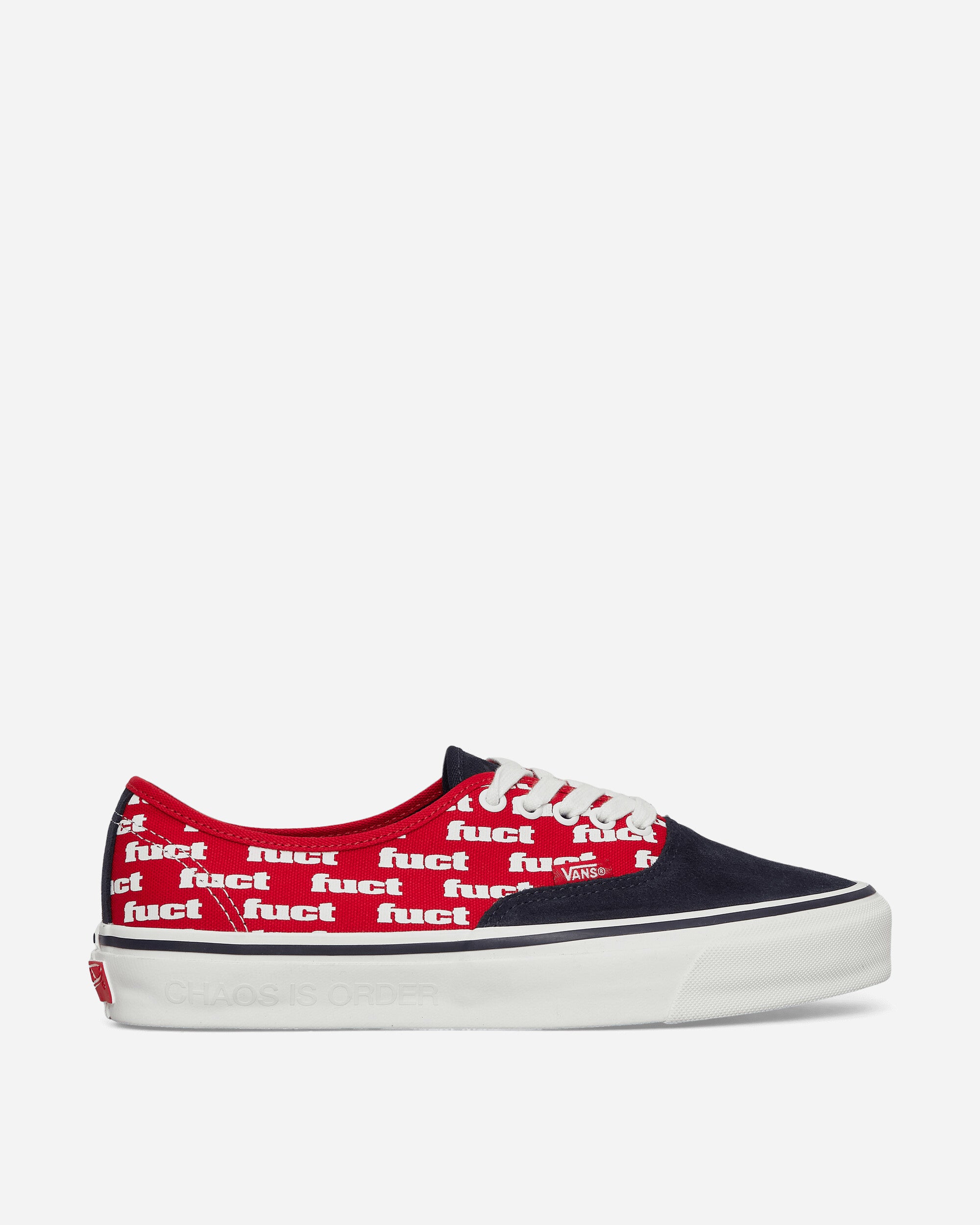 Vans Lx Authentic Reissue 44 X Fuct X Slam Jam Racing Red/Multi Sneakers Low VN0007QZ