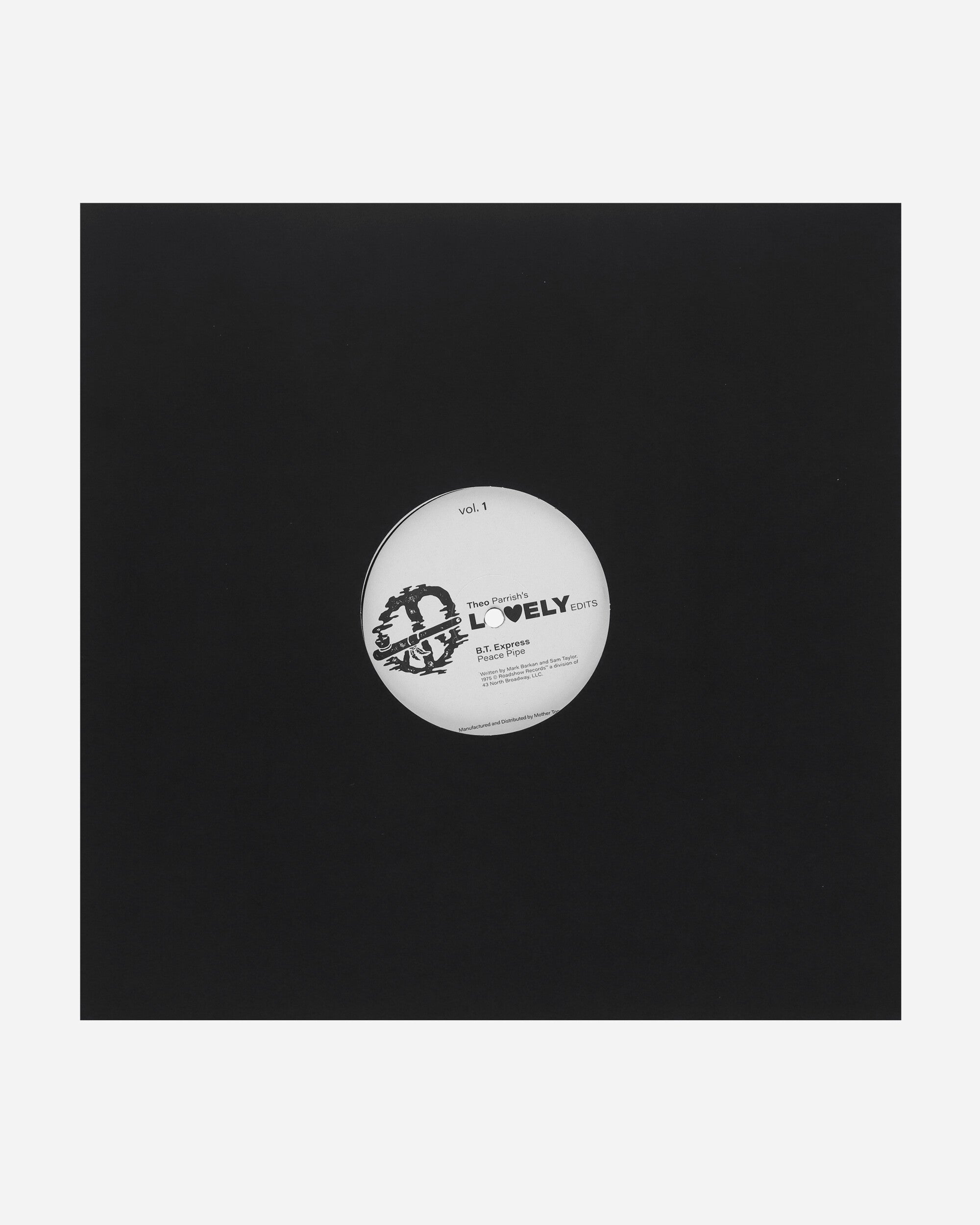 Vinyls Curated by Public Possession Theo Parrish - Lovely Edits Vol 1 Multicolor Music Vinyls LE001  1