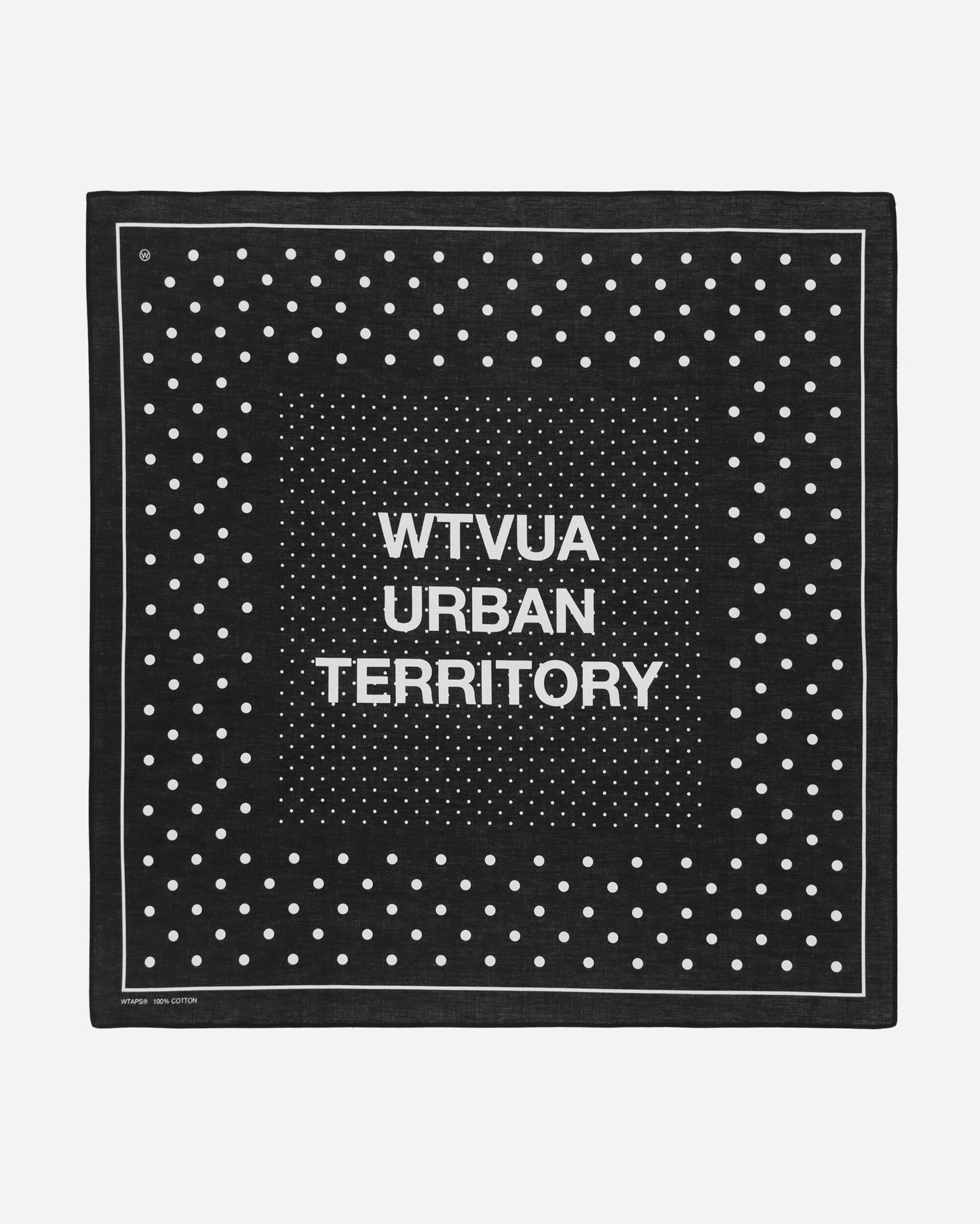 WTAPS Accessories 02 Black Gloves and Scarves Bandanas 242BXDT-AC02 001