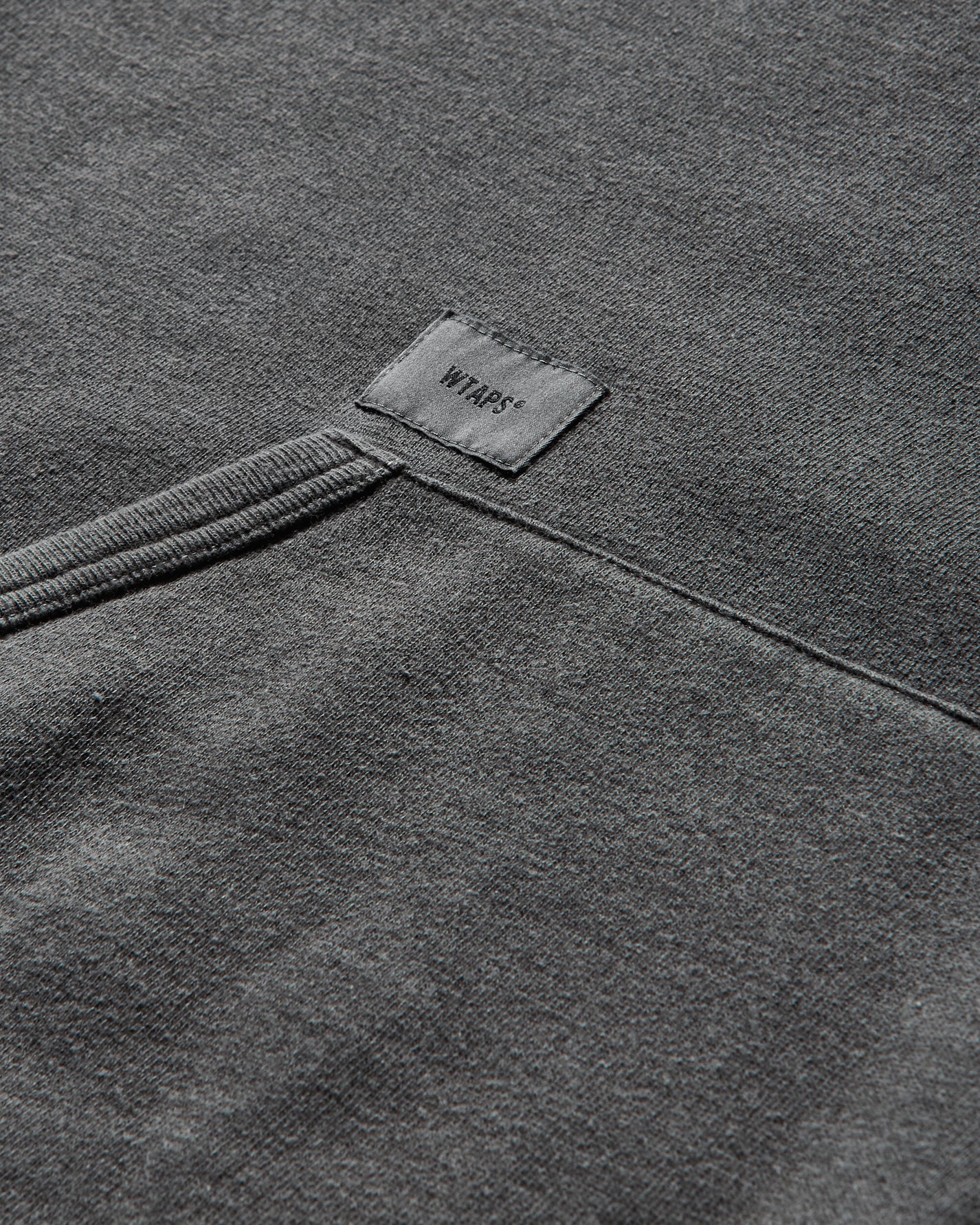 WTAPS Cut & Sewn 17 Black Sweatshirts Hoodies 242ATDT-CSM17 001