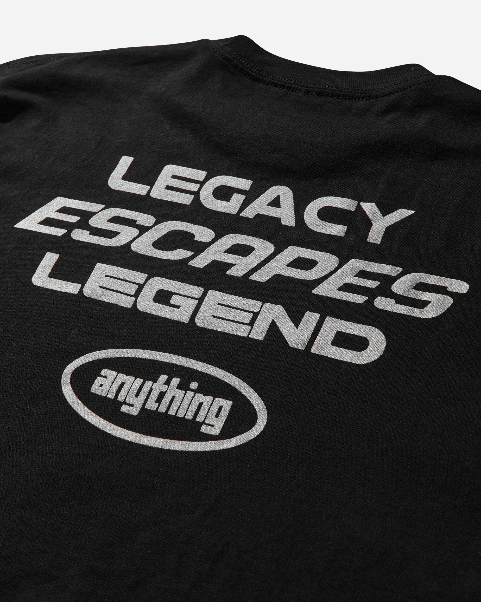 aNYthing Legacy T-Shirt Black T-Shirts Shortsleeve ANY-018 BLACK