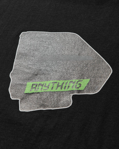 aNYthing Skypager T-Shirt Black T-Shirts Shortsleeve ANY-017 BLACK