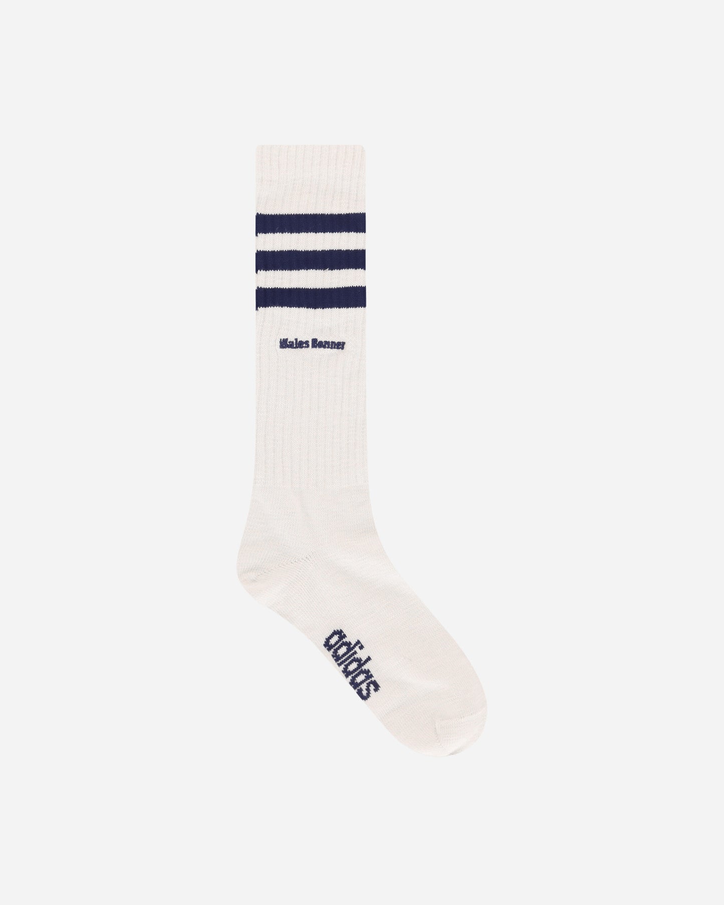 adidas Wb 3S Sock Wonder White/Collegiate Navy Underwear Socks JH3609