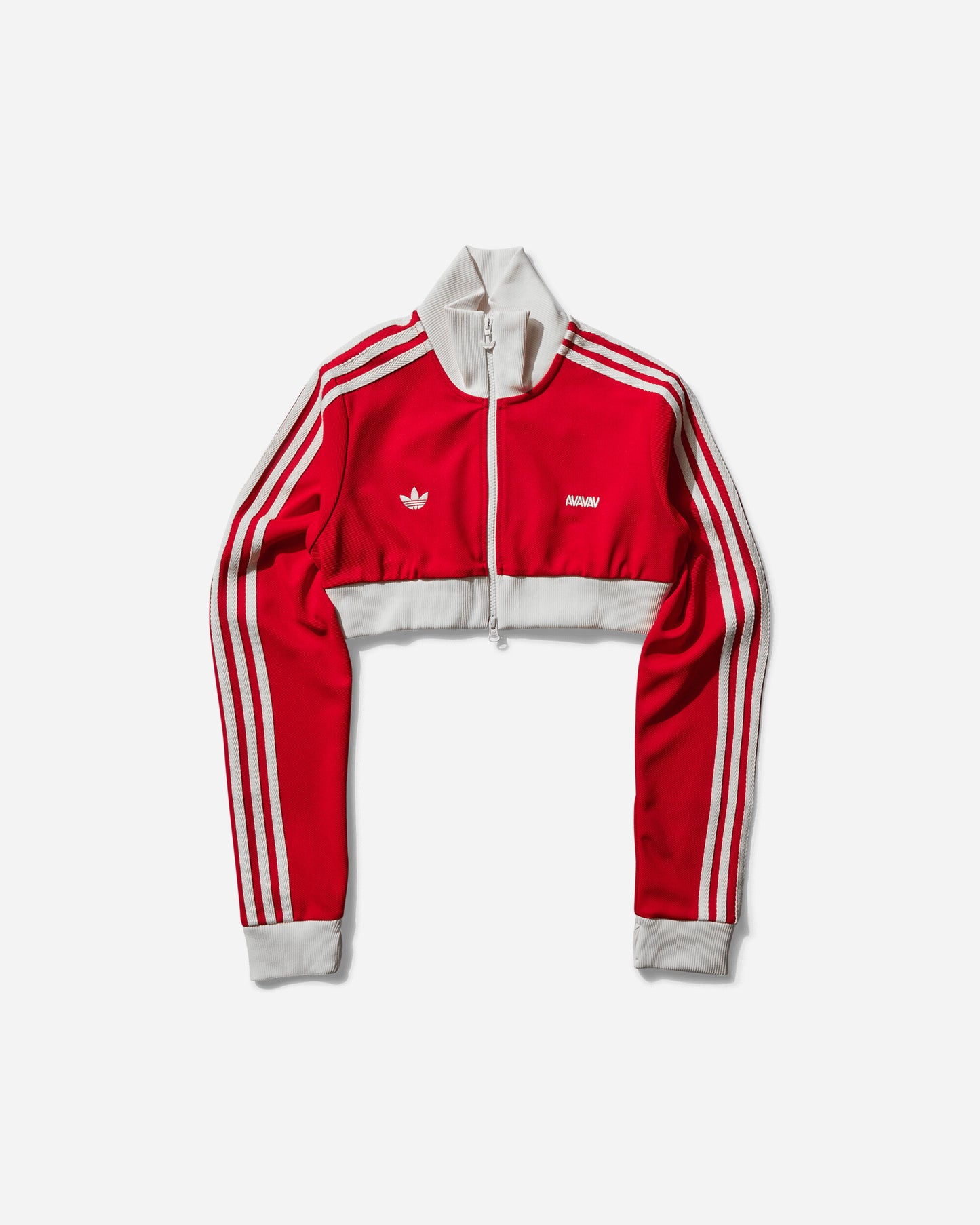 adidas Wmns Cropped Track T Better Scarlet Sweatshirts Track Tops JG8784