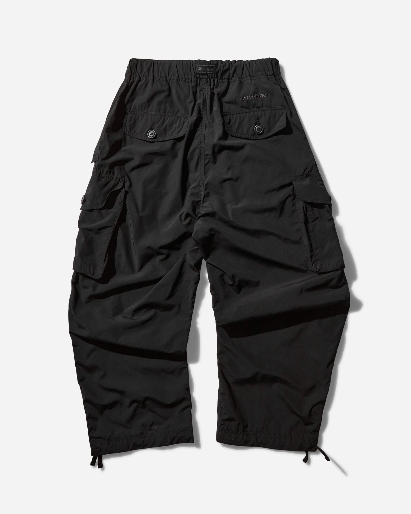 and wander 87 Oversized Cargo Pants black Pants Cargo 5744282183 010