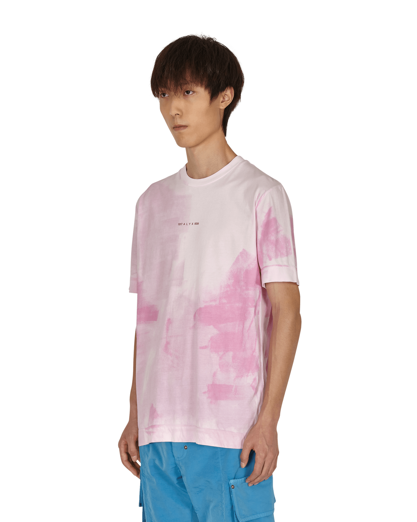 1017 Alyx 9SM Treated Nightmare Soft Pink T-Shirts Shortsleeve AAMTS0253FA01 PNK0006