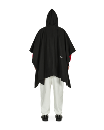 Bode Truro Crest Poncho Black Coats and Jackets Jackets MR23JA22N001 001