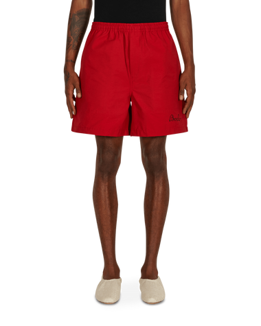 Bode Monarch Rugby Red Shorts Sweatshorts MR23PA08N002 600
