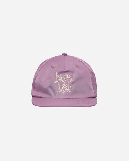 Brain Dead Scripture 5 Panel Hat Plum Hats Caps BDS23H06003080 PR02