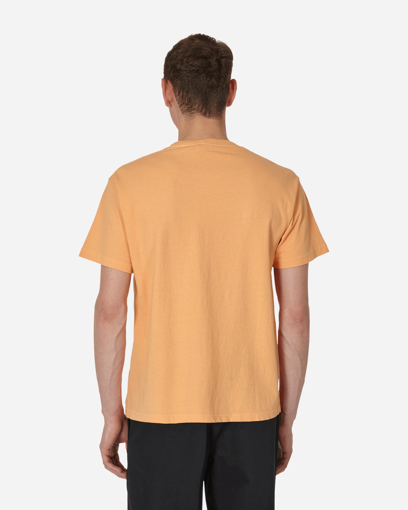 Capsule Chrome Logo T-Shirt Orange Julius T-Shirts Shortsleeve CAPCHROMETEE ORANGESILVER