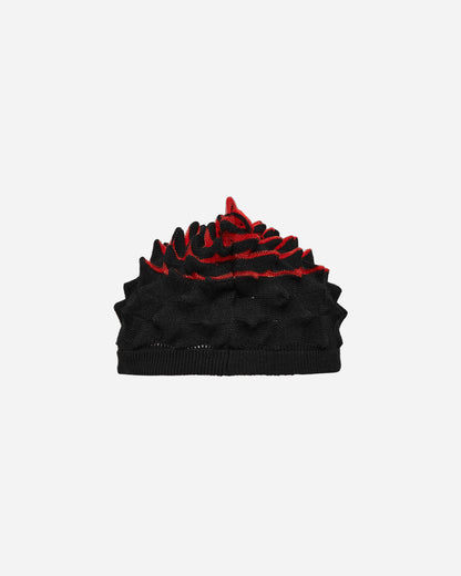 Chet Lo Wmns Spiky Beanie Exclusive Black/Red Hats Beanies FW23CL54 1