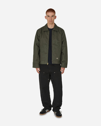 Dickies Lined Eisenhower Jckt Rec Olive Green Coats and Jackets Jackets DK0A4XK4 OGX1