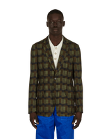 Dries Van Noten Boxing 2080 M.W. Khaki Coats and Jackets Blazers 211-20425-2080 606