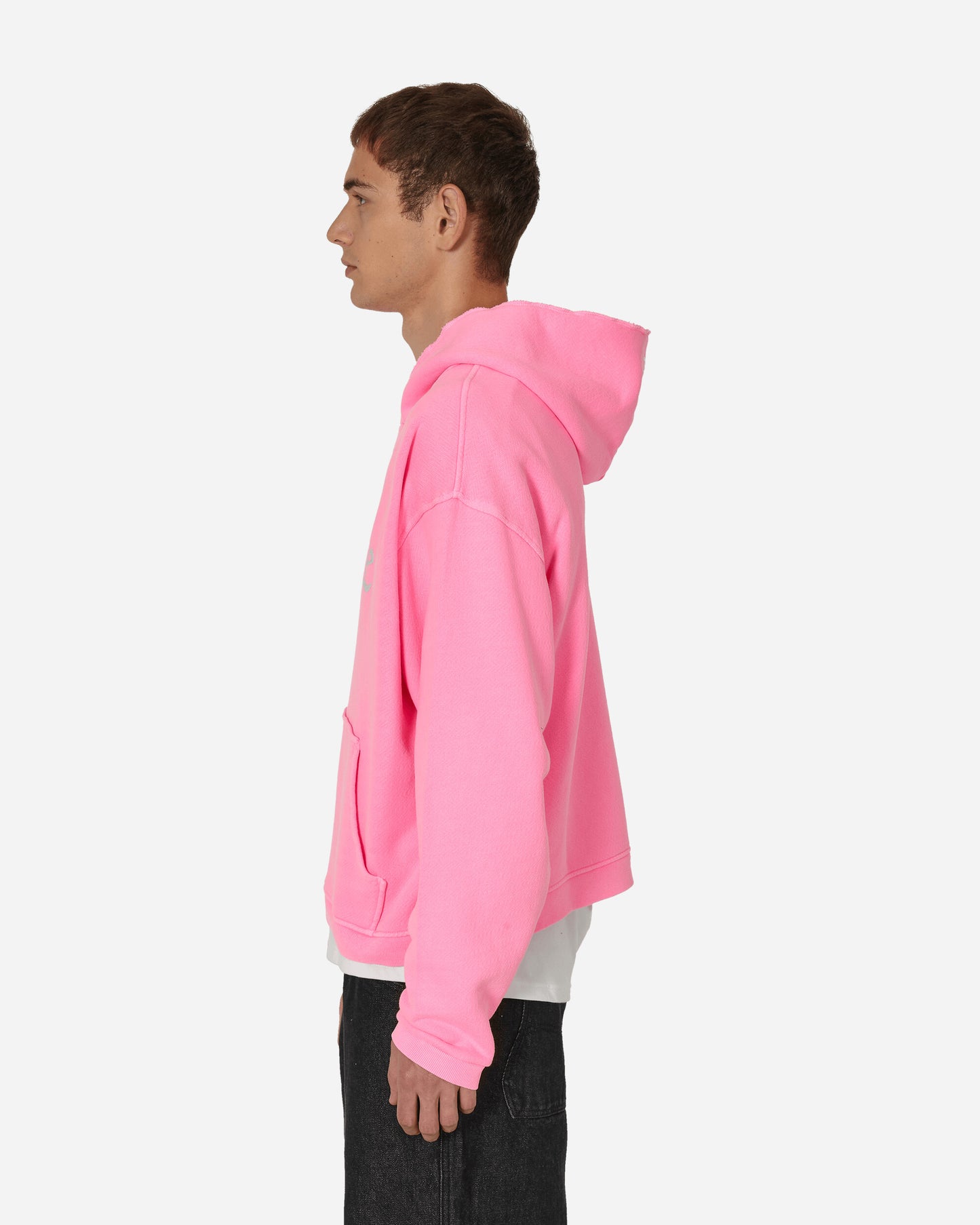 ERL Silver Printed Venice Hoodie Pink Sweatshirts Hoodies ERL07T031 1
