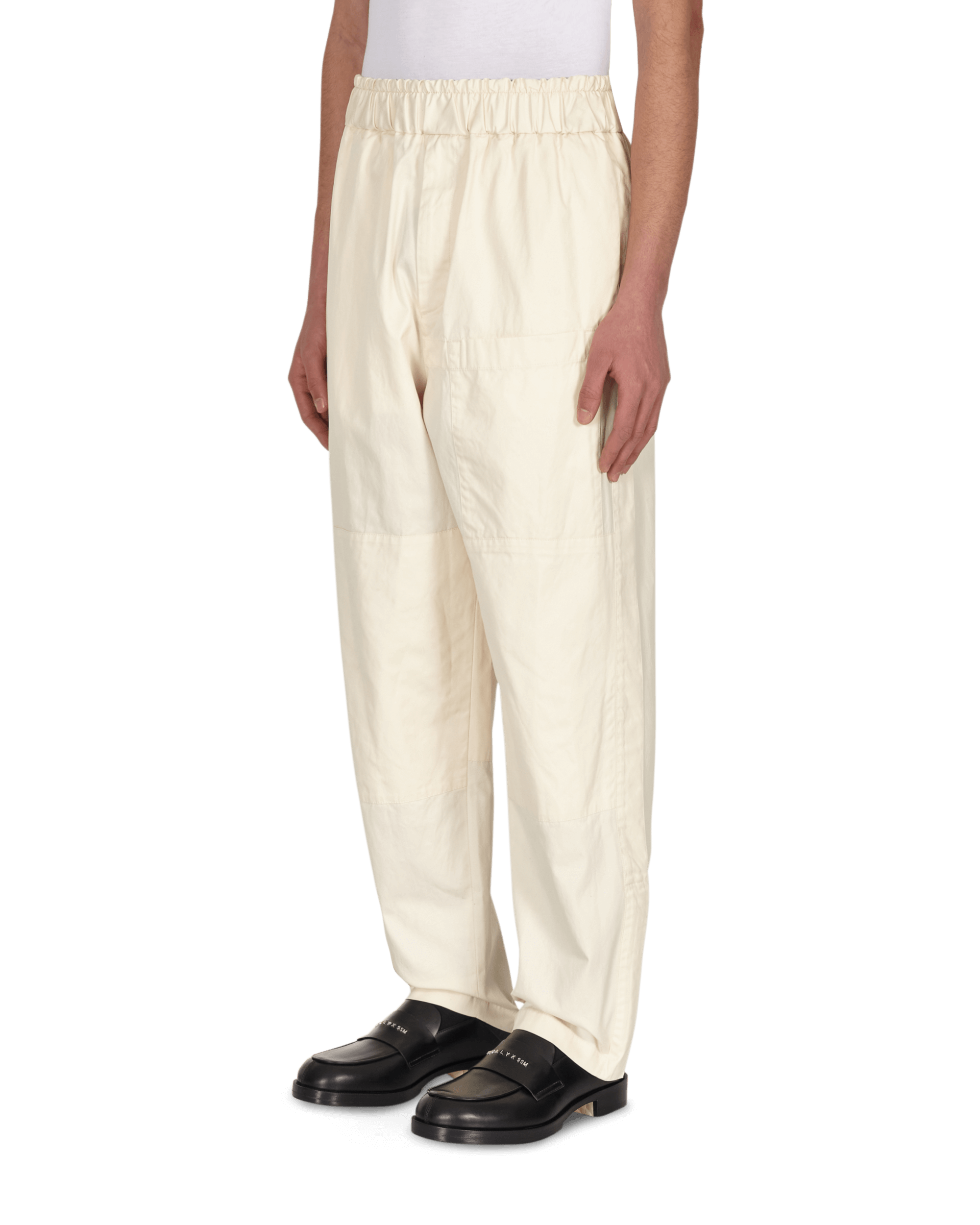 Jil Sander C 02 W Patches Cream White Pants Trousers JSMS312018-MS243800 280