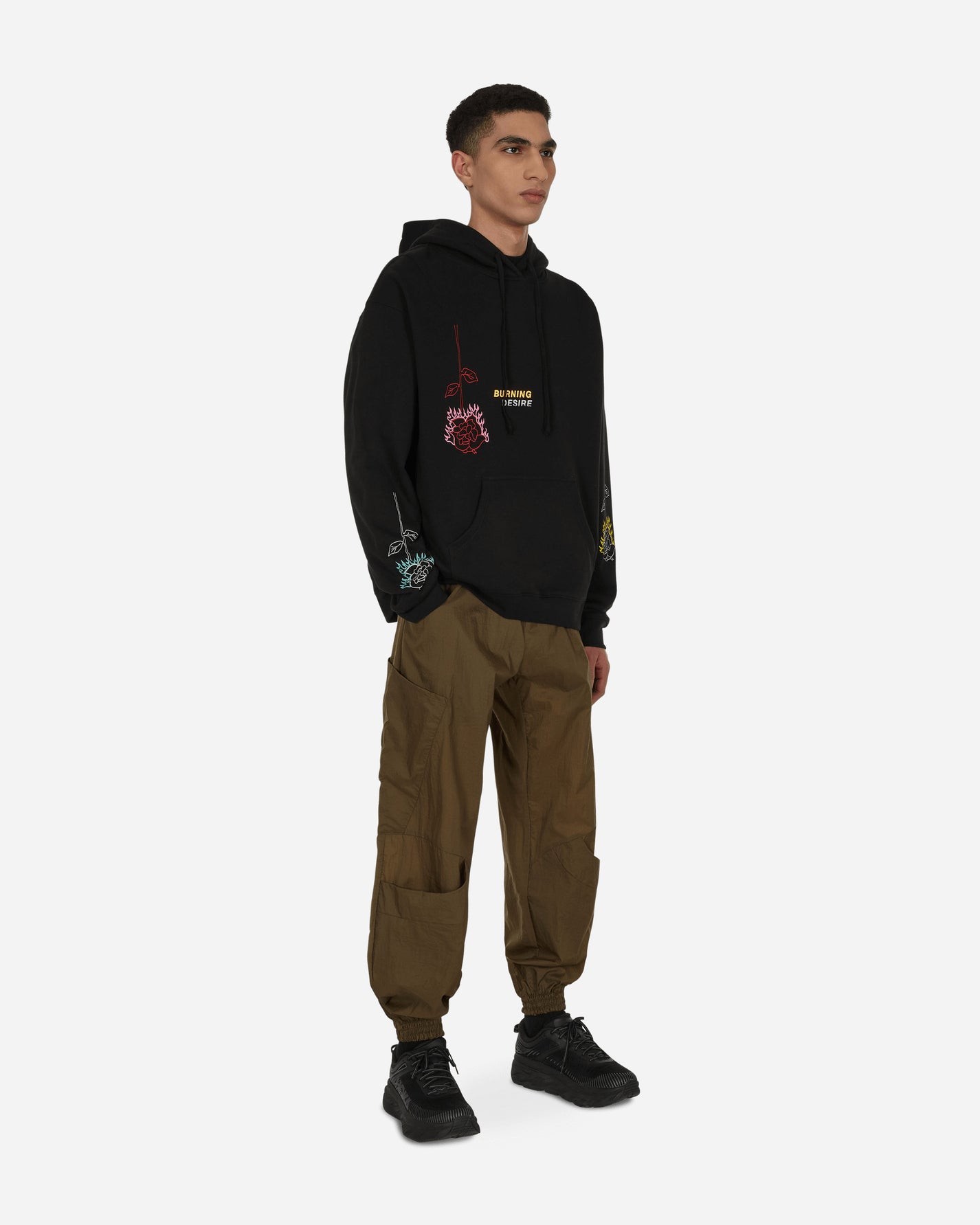 JordanLuca Slam Jam Syd Black Sweatshirts Hoodies JLSJSYDHOODIE 001