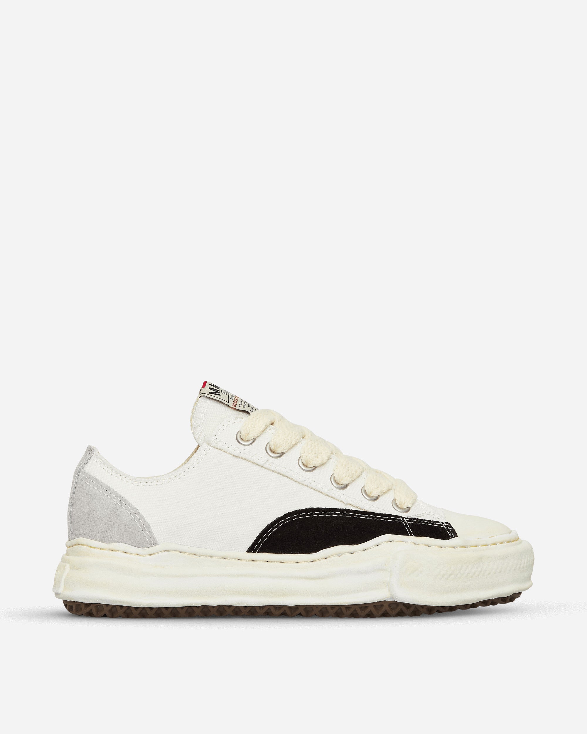 Maison MIHARA YASUHIRO Petterson X Slam Jam Monotone White/Black Sneakers Low C08FW707 001