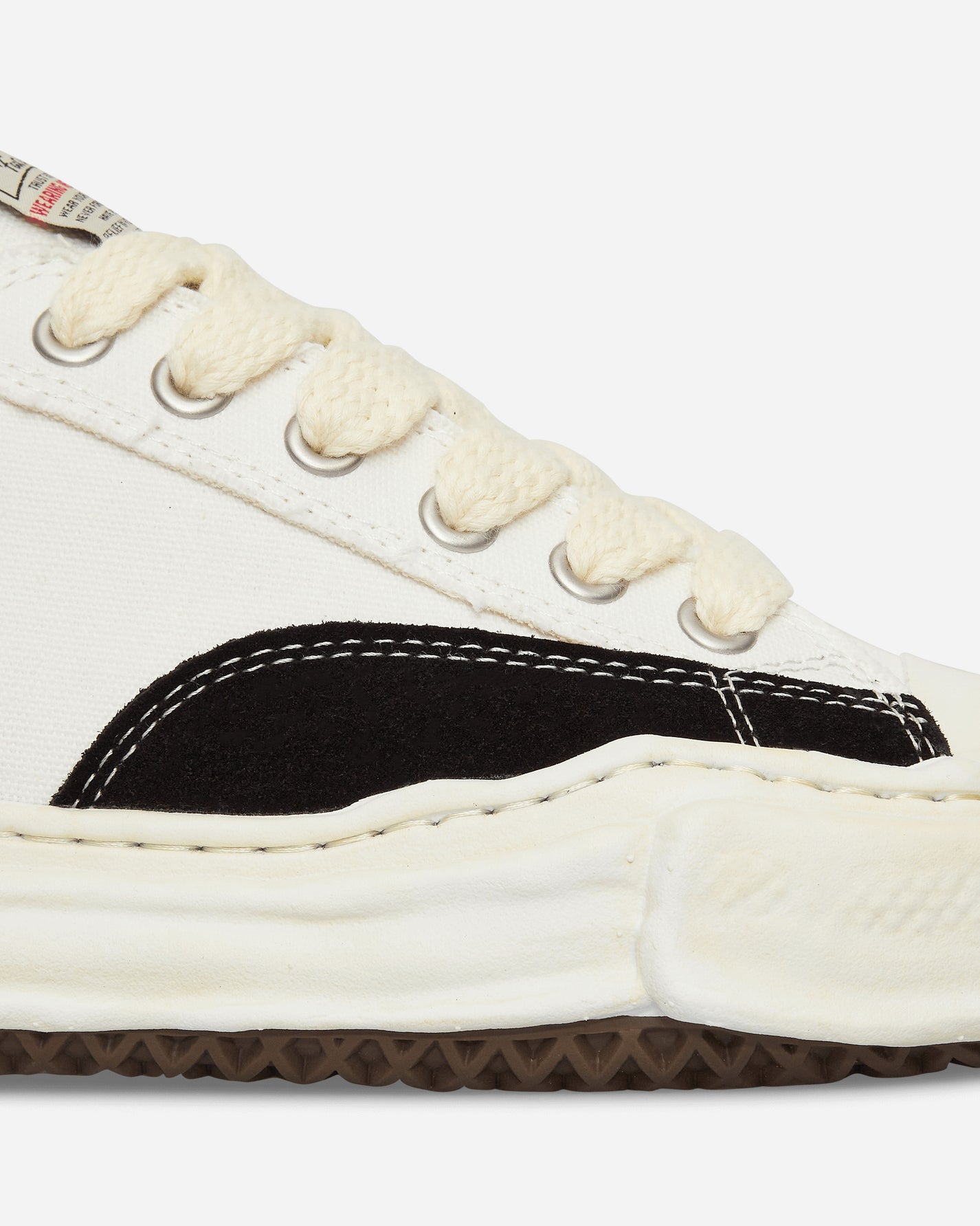 Maison MIHARA YASUHIRO Petterson X Slam Jam Monotone White/Black Sneakers Low C08FW707 001