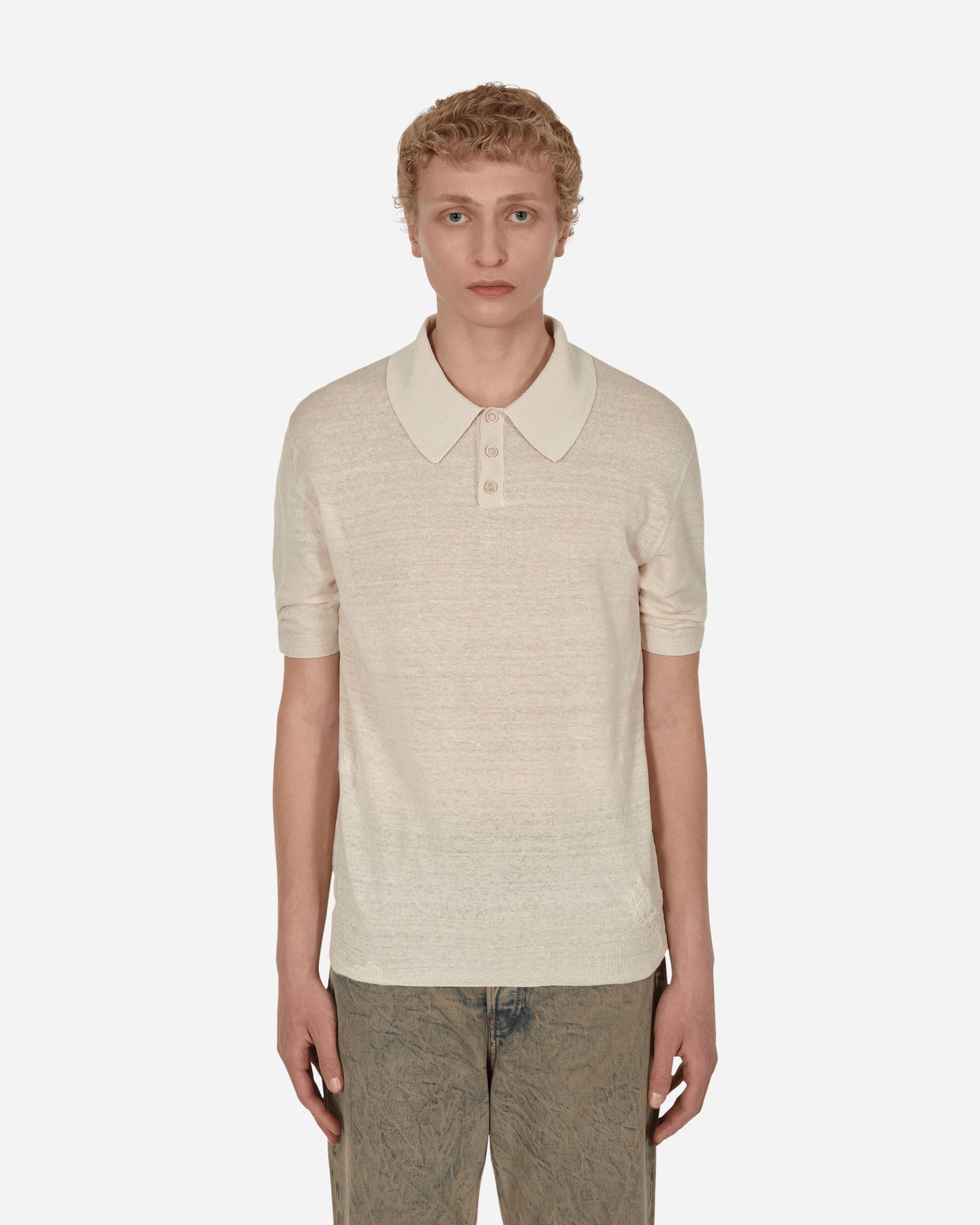 Maison Margiela Polo Shirt Off White T-Shirts Polo S50GL0040S17990 102F