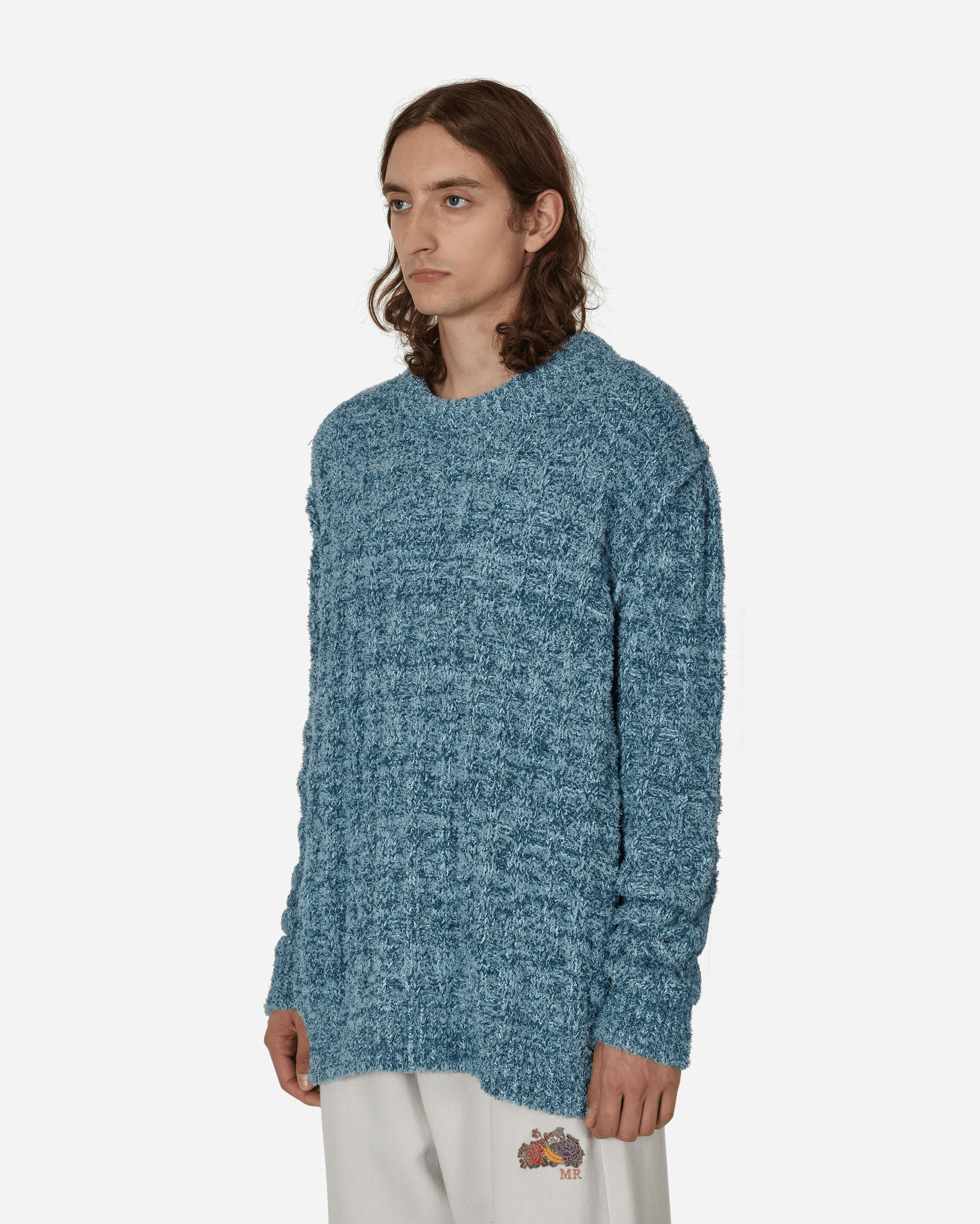 Maison Margiela Sweater Light blue Knitwears Sweaters S50GP0302 001F