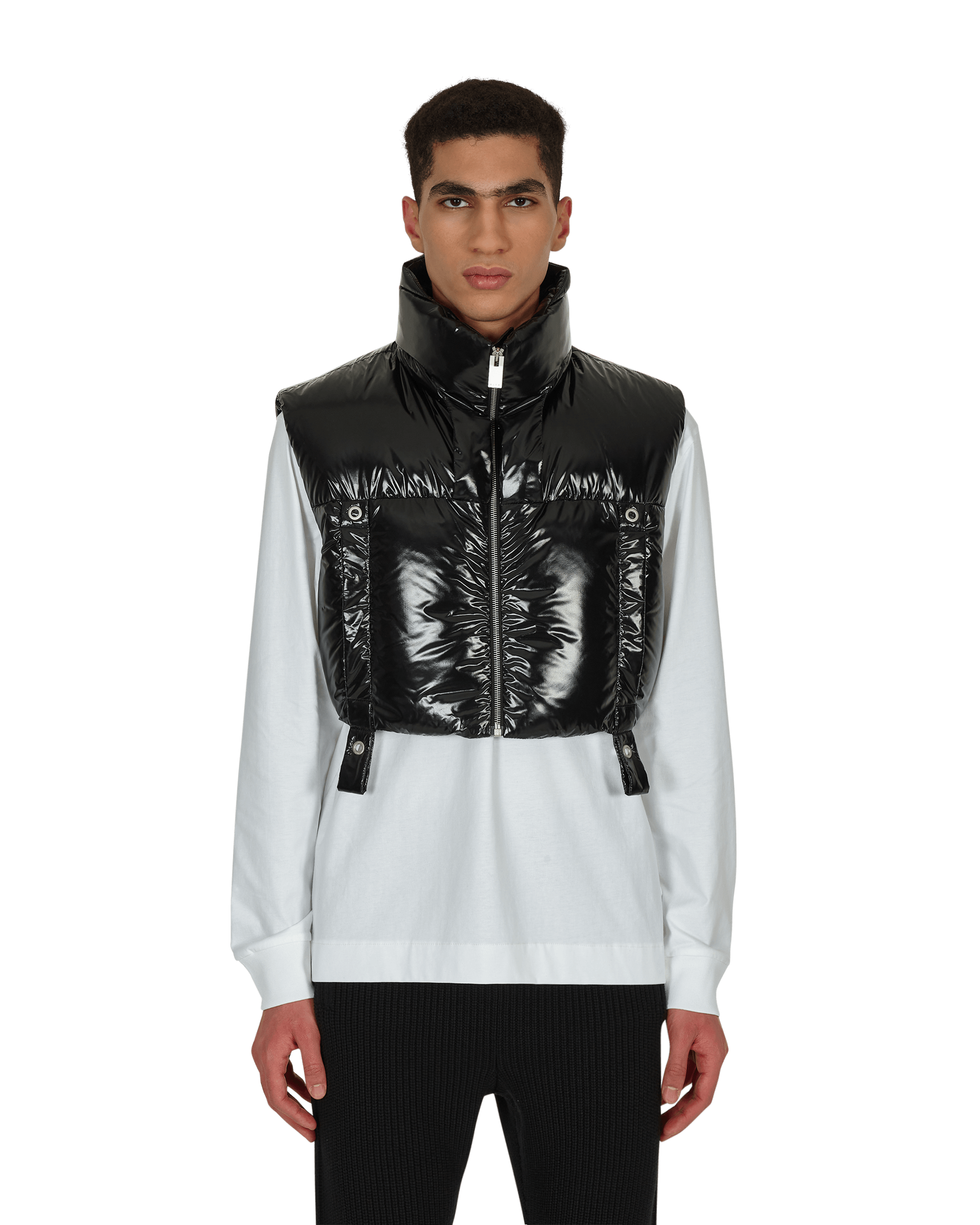 Moncler Genius Alyx Fraxinus Vest Black Coats and Jackets Vests G209Y1A00002 999