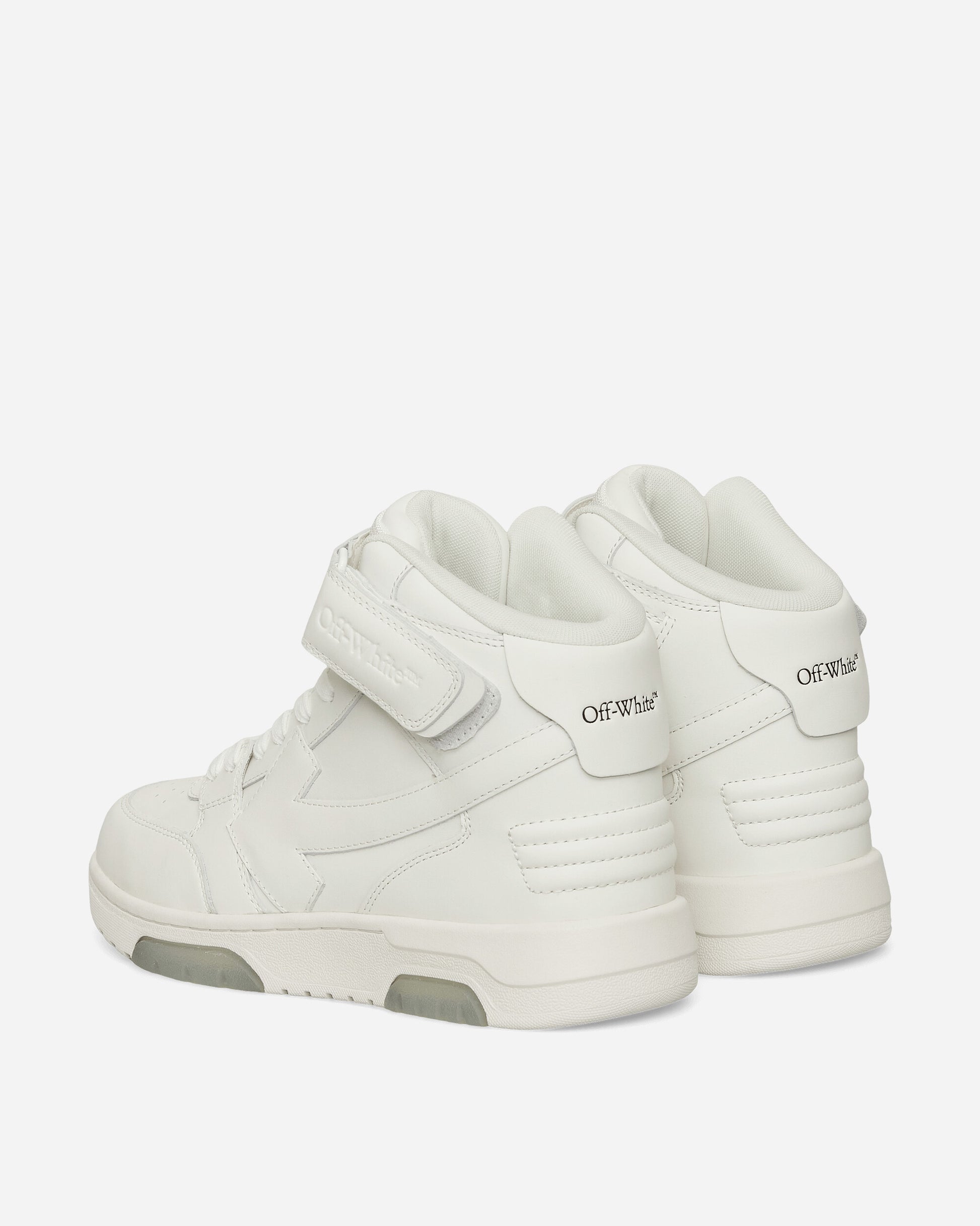 Off-White Out Of Office Mid Top Lea White White White/White Sneakers Mid OMIA259C99LEA0020101 1