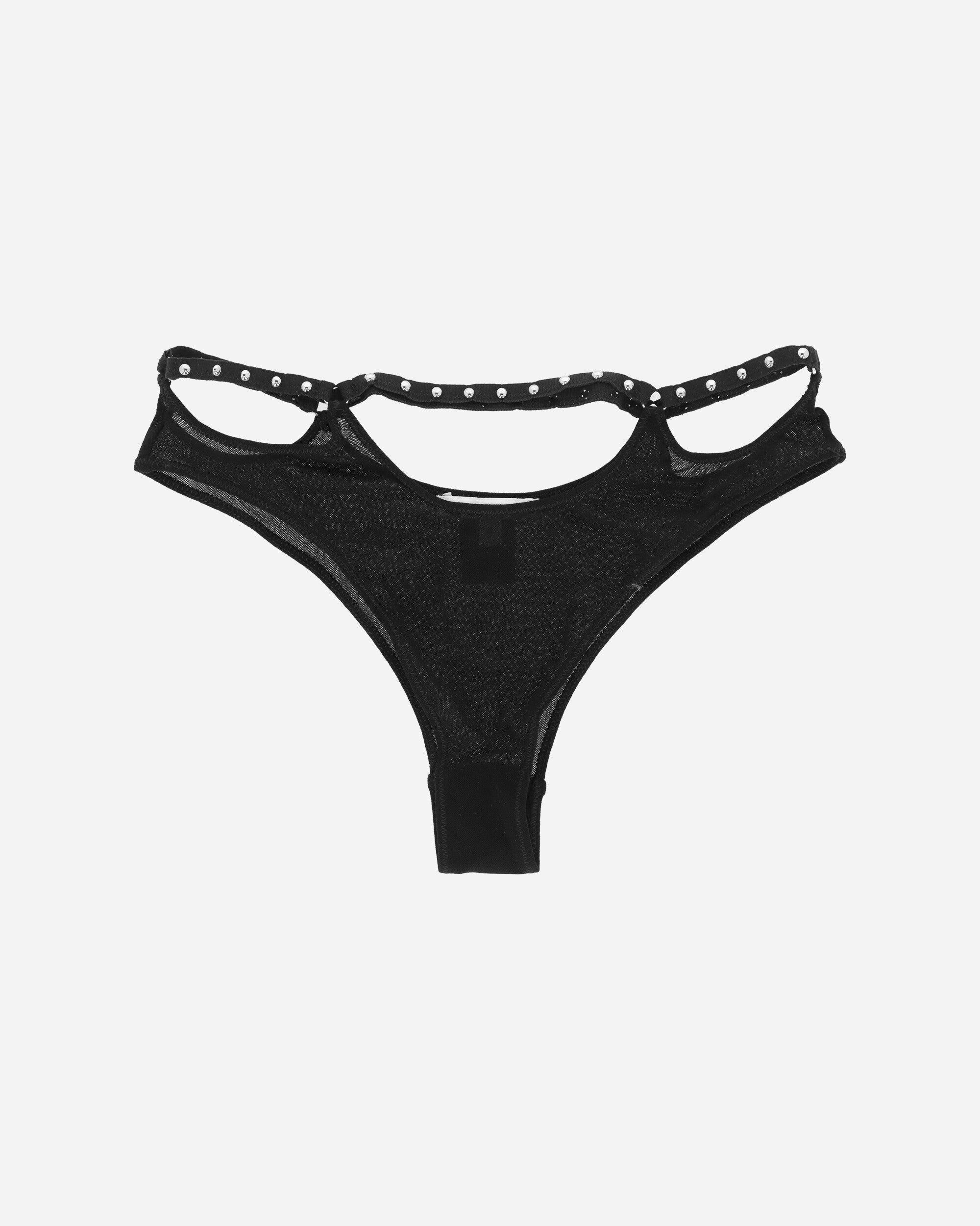 Priscavera Wmns Studded Thong Black Underwear Thongs 008026-117 BK