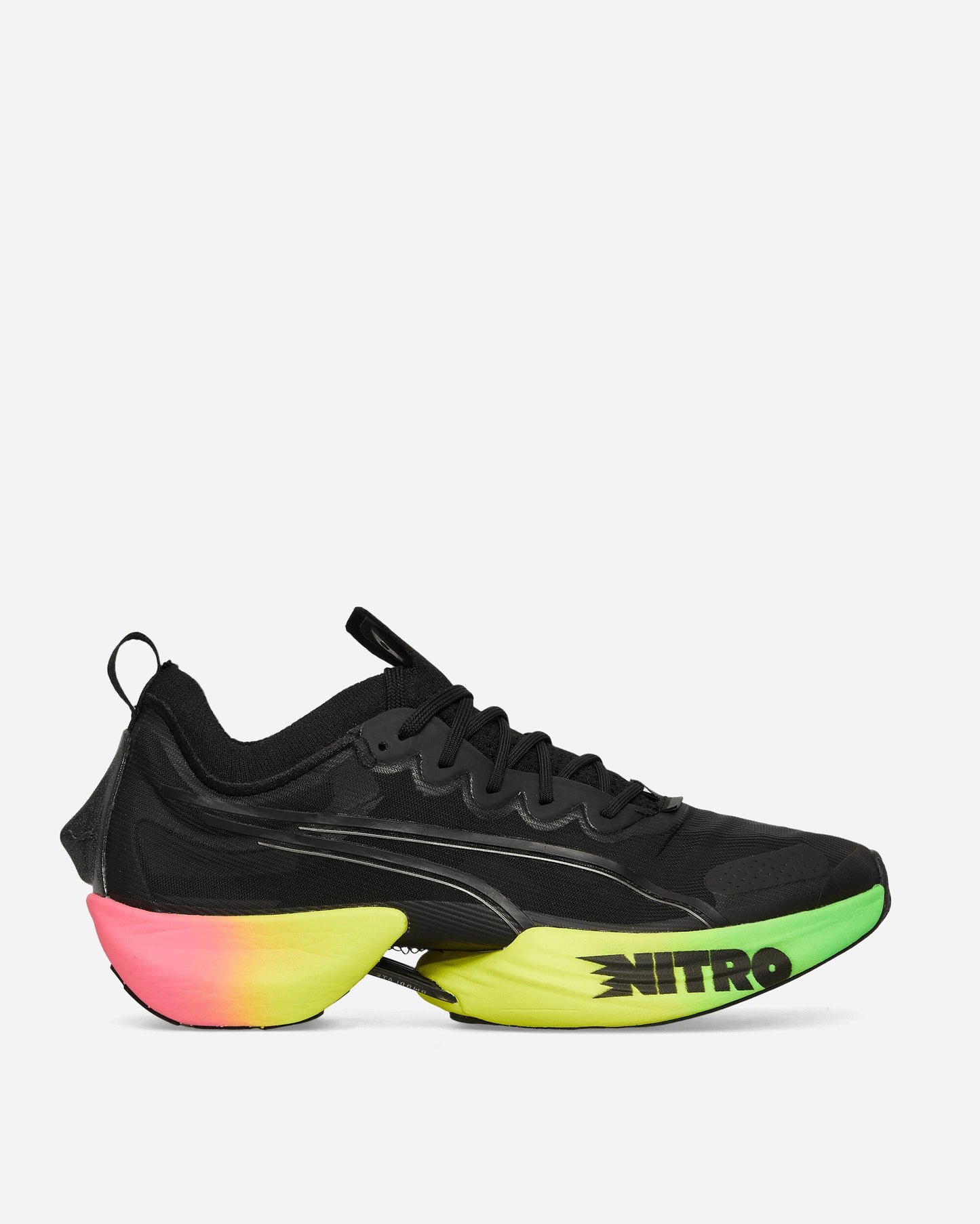 Puma Fast-R Nitro Elite Puma Black/Green Sneakers Low 380004-02