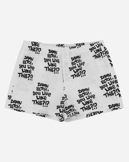 Sky High Farm Ally Bo All Over Printed Boxer Short White Underwear Boxers SHF03UW31 1