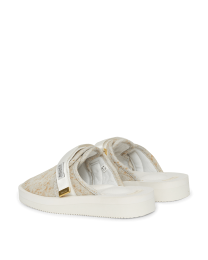 Suicoke Zavo-Vhl White Mix Sandals and Slides Sandal OG-072VHL- WTM