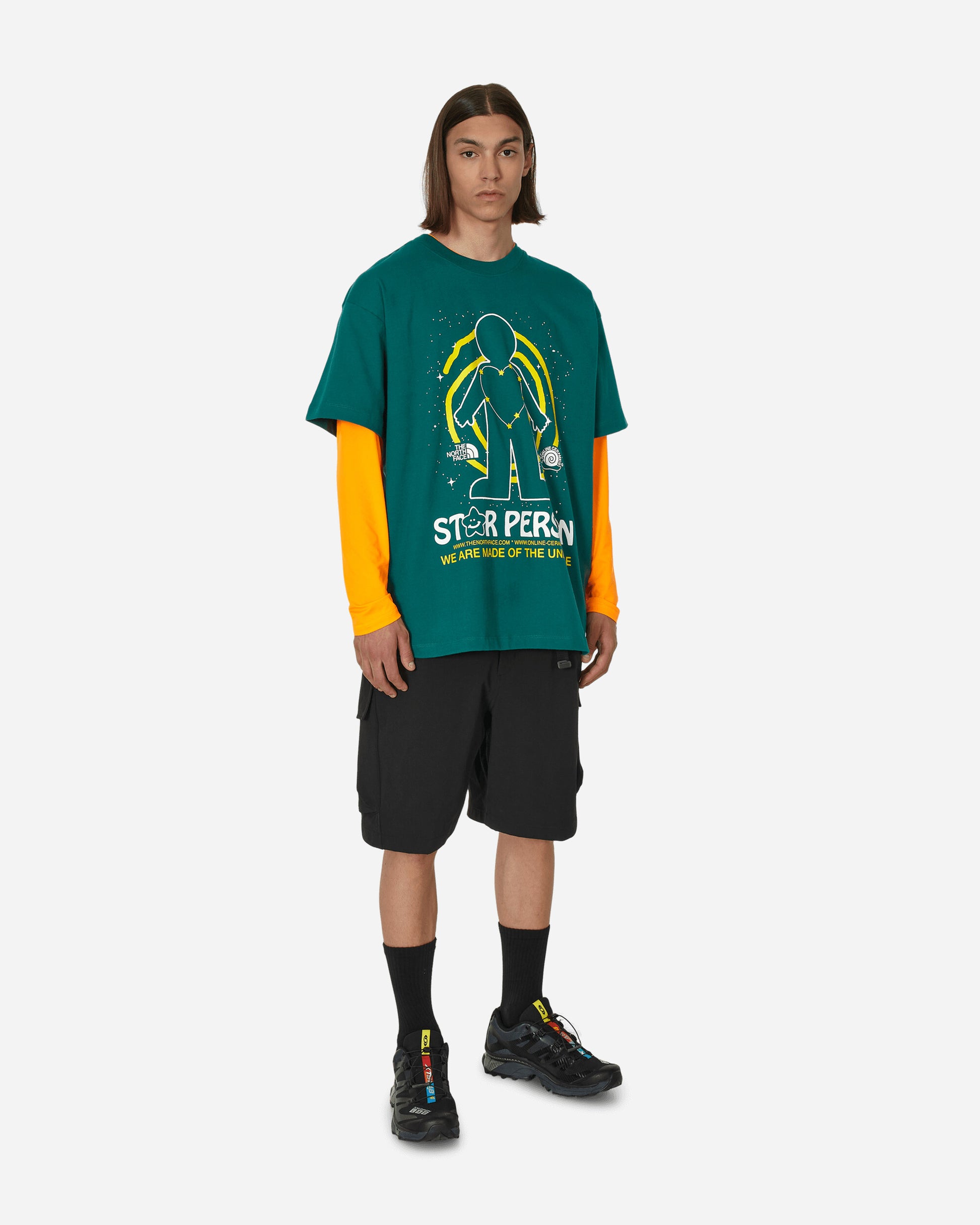 The North Face Project X Tnf X Oc T-Shirt Forest Fern T-Shirts Shortsleeve NF0A84RT I0X1